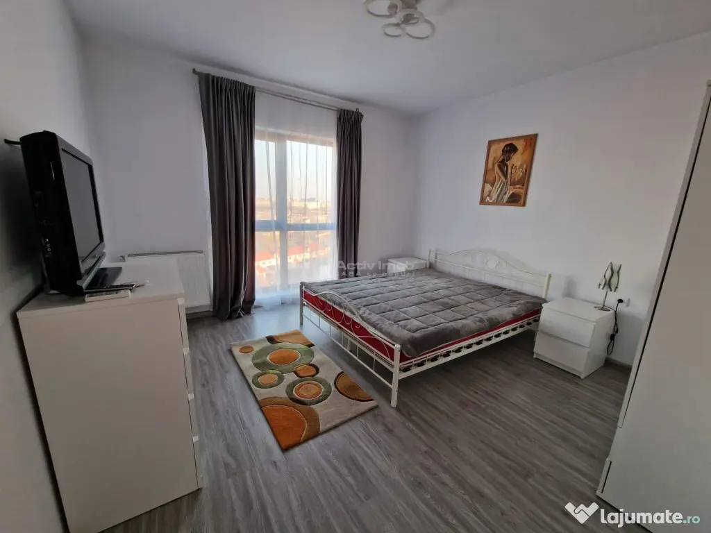 2 camere -Crangasi-loc de parcare subteran-mobilat si utilat 