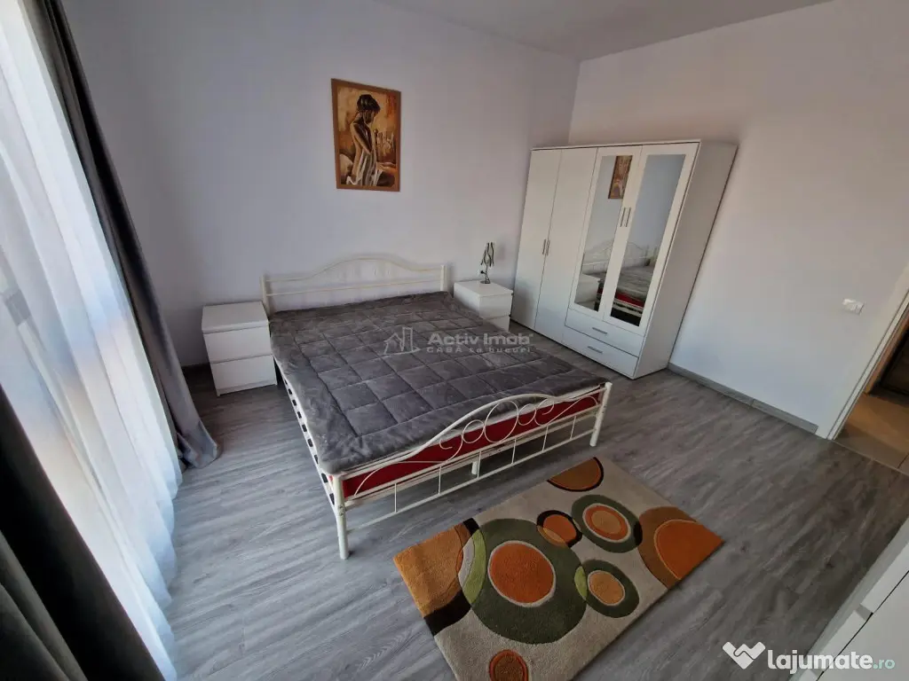 2 camere -Crangasi-loc de parcare subteran-mobilat si utilat 