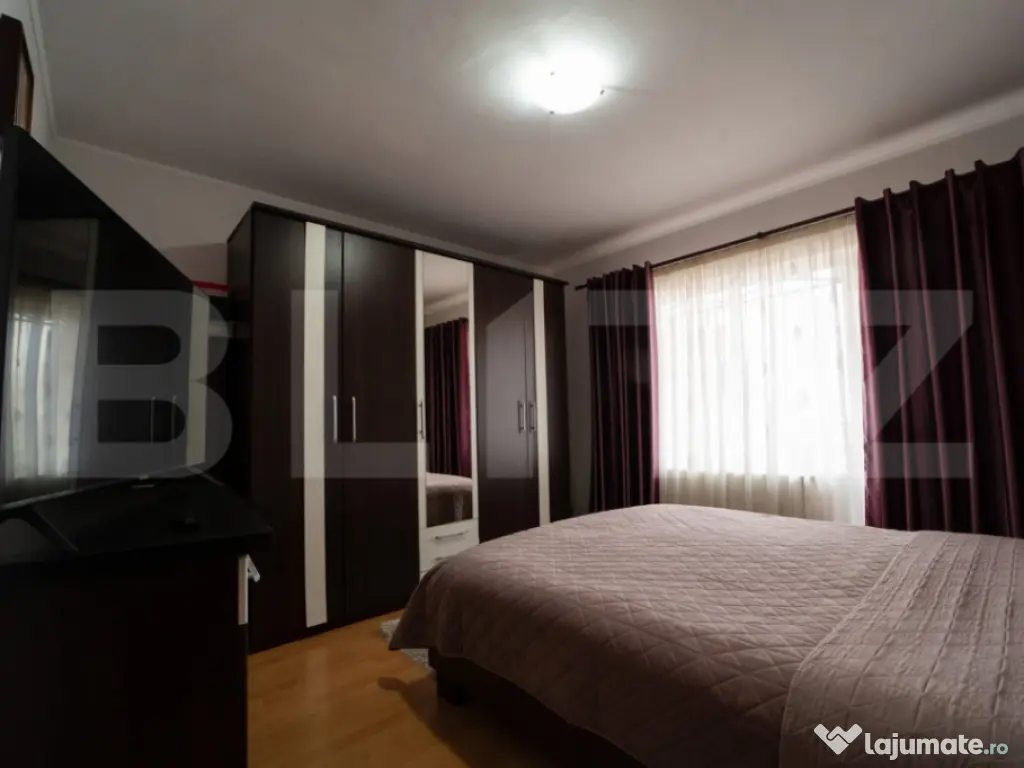 Apartament 4 camere cu teren, curte privata,zona Bradet 