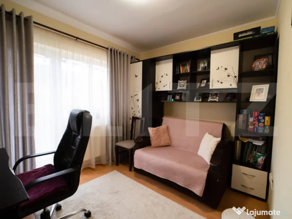 Apartament 4 camere cu teren, curte privata,zona Bradet 