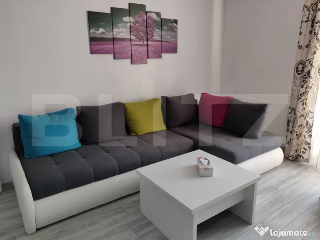 Apartament 2 camere, Zona The Office, parcare inclusă, deco 