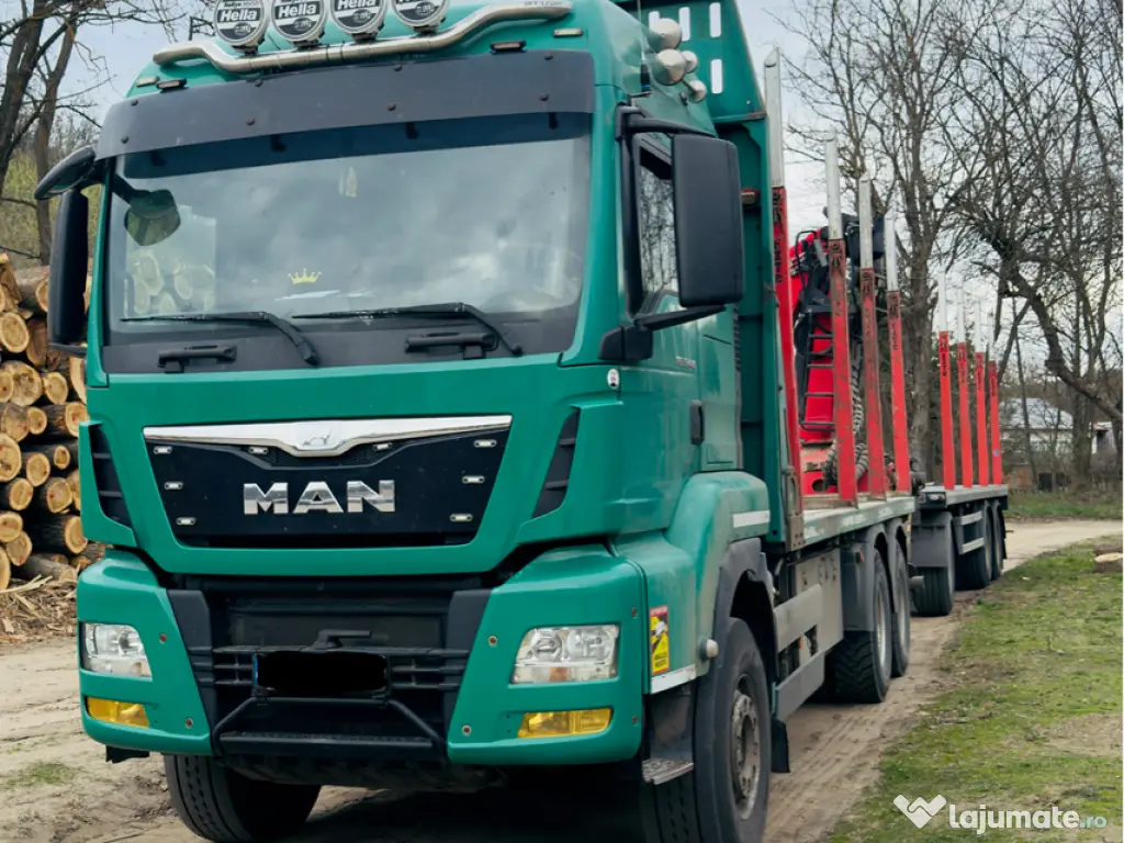 MAN TGS 33.480 6x4 BL – 2015 Forestier 