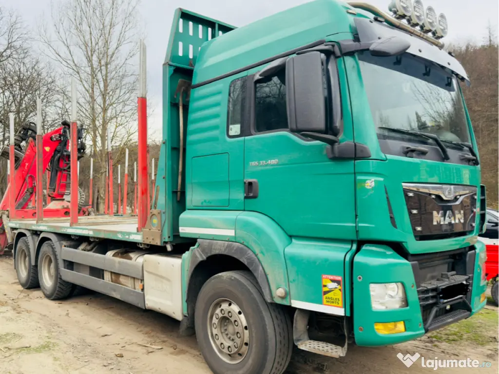 MAN TGS 33.480 6x4 BL – 2015 Forestier 