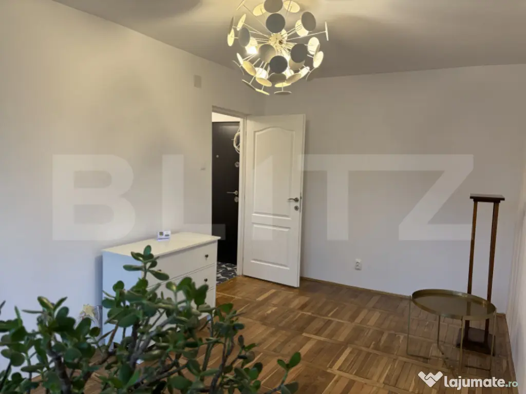 APARTAMENT COMPLET RENOVAT CU 1 CAMERA, 21MP, TUDOR 