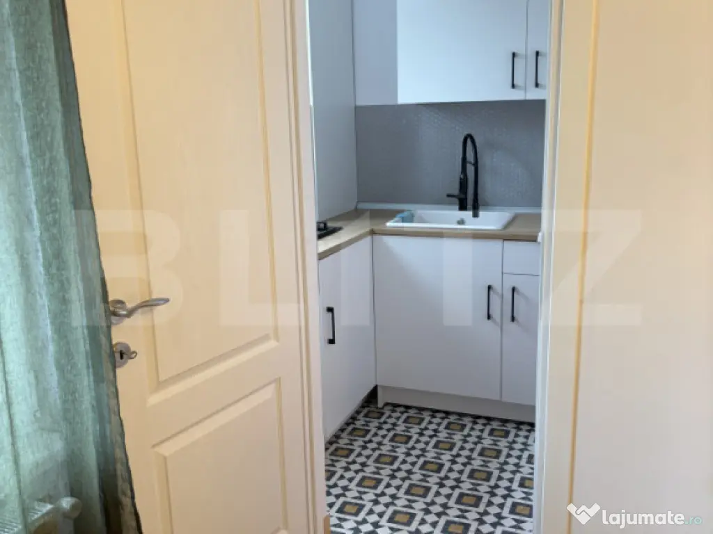 APARTAMENT COMPLET RENOVAT CU 1 CAMERA, 21MP, TUDOR 