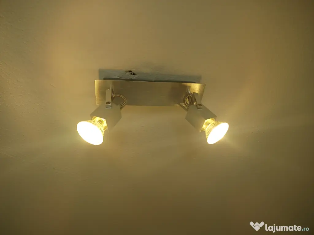 Lustra 2 becuri led 5w 
