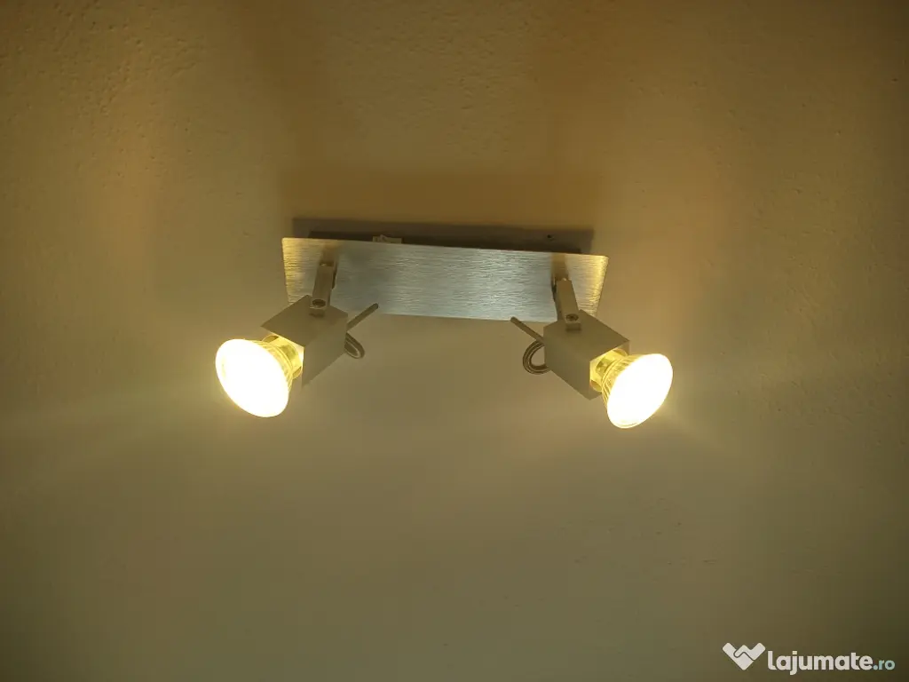 Lustra 2 becuri led 5w 
