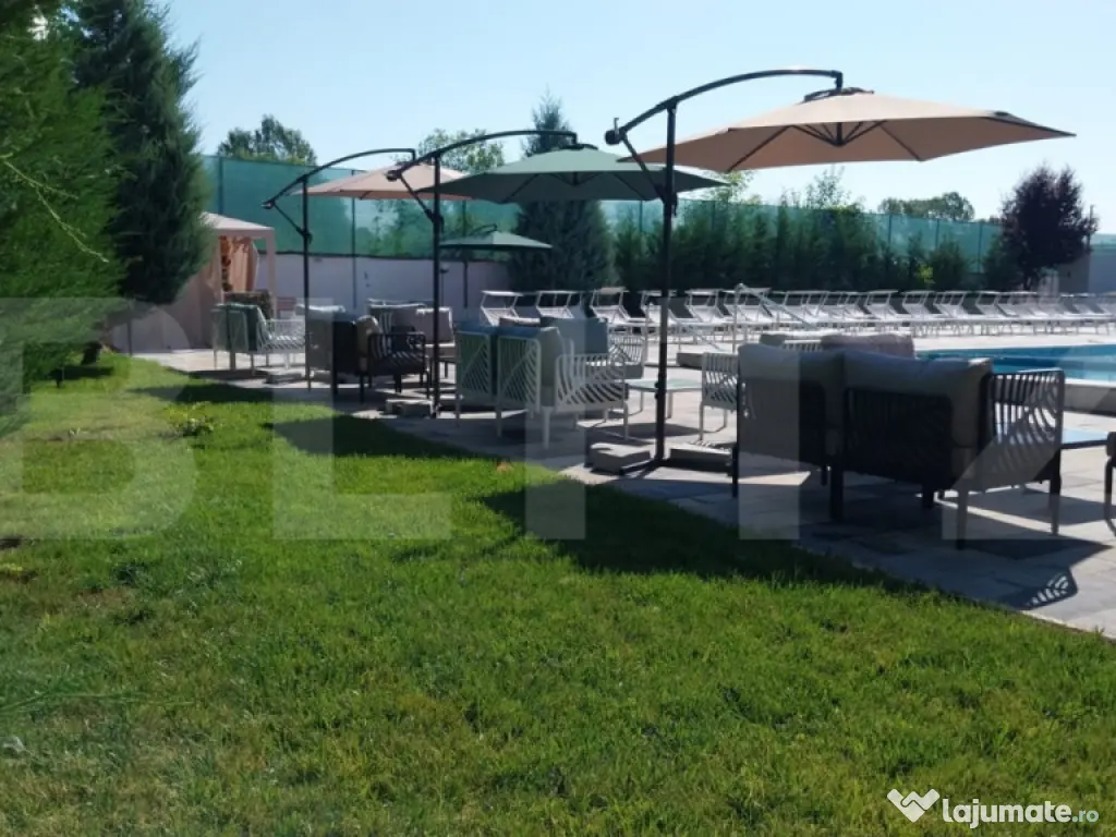 Apartamente noi de calitate superioară cu piscină și curt 