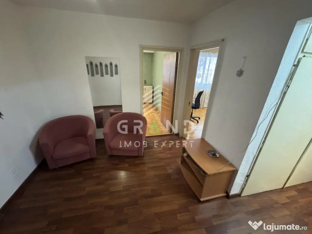 3 camere decomandate | 72 mp | Balcon | Etaj 1 | Manastur | 