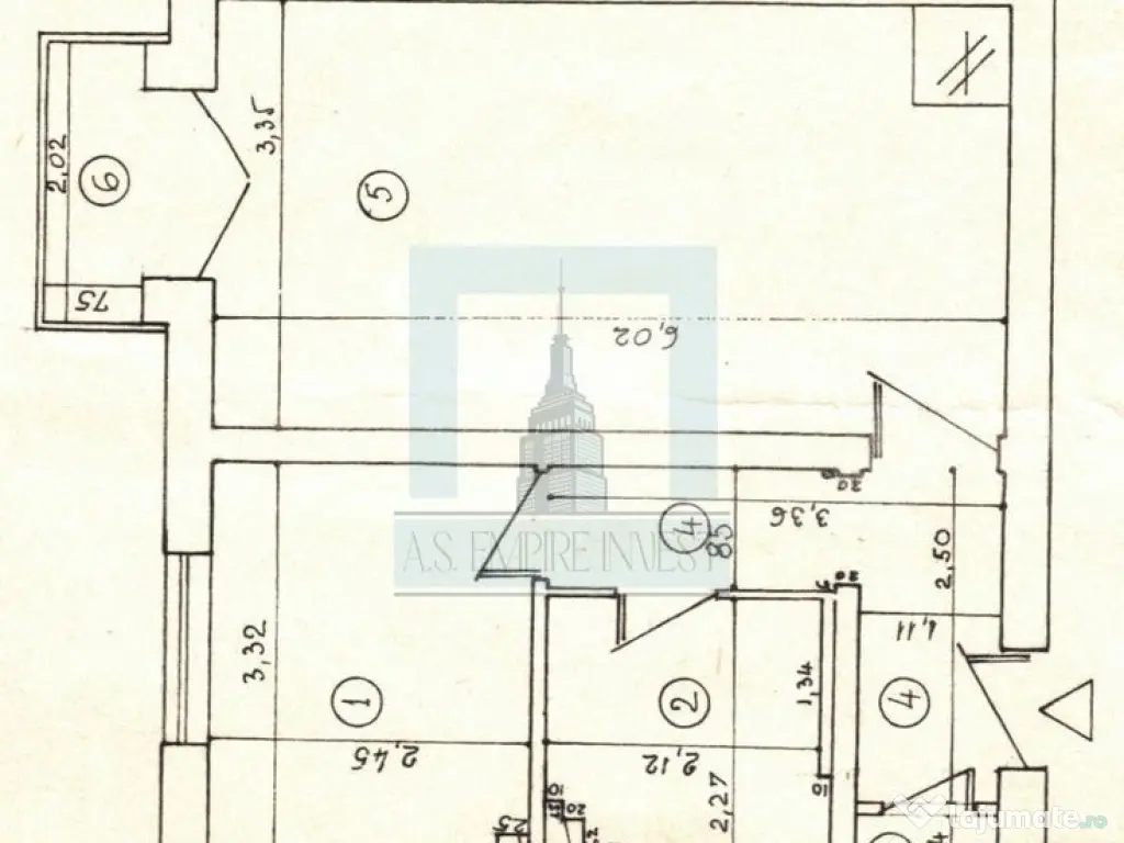 Garsonieră decomandată -zona Spital Județean