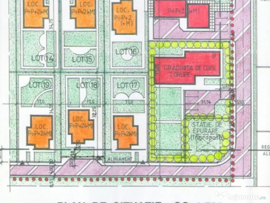 Intravilan 572 mp , loc de casa , zona padure Baicoi Prahova 