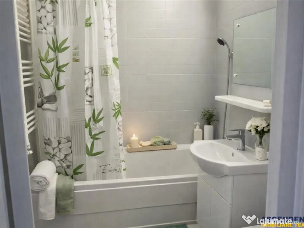 Prima ! Garsoniera cu balcon, parcare, vedere spre munte, Ba 