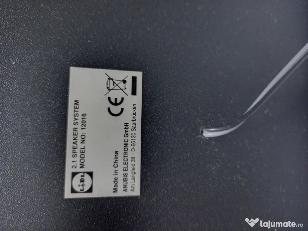 Sistem audio cu boxe