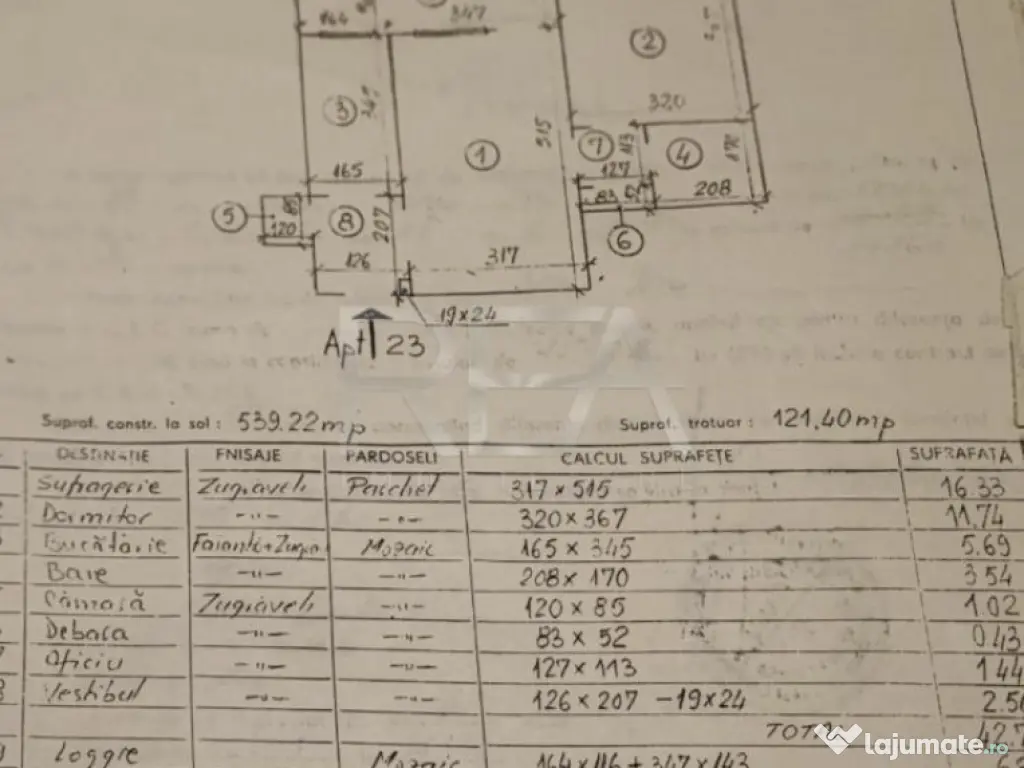 2 camere, P/4, 50mp-Drumul Taberei-Afi Cotroceni 