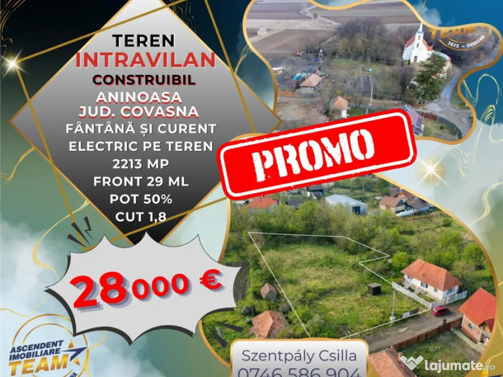 Teren cu proiect aprobat si utilitati:start ideal pentru cas 