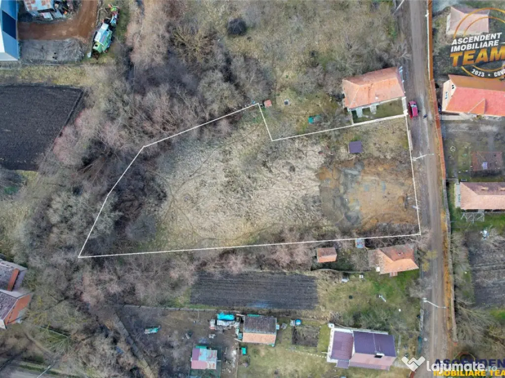 Teren cu proiect aprobat si utilitati:start ideal pentru cas 