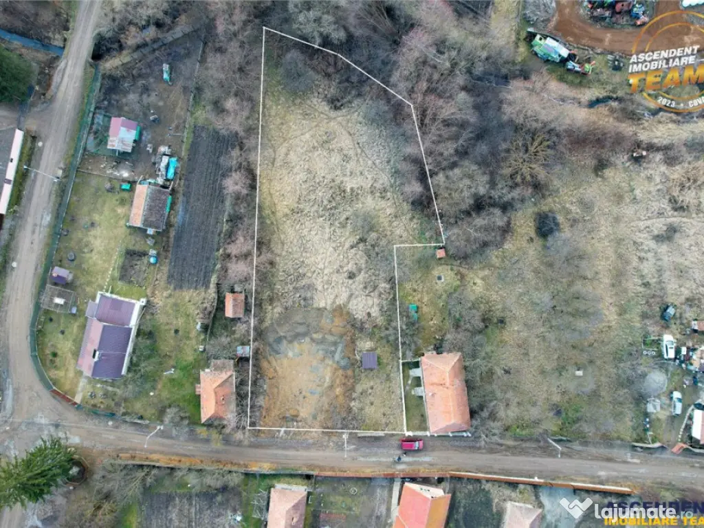 Teren cu proiect aprobat si utilitati:start ideal pentru cas 