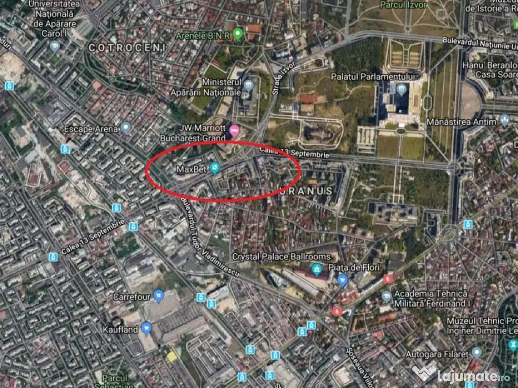 Spațiu de birouri zona Marriot central clasa A, 293 mp. 