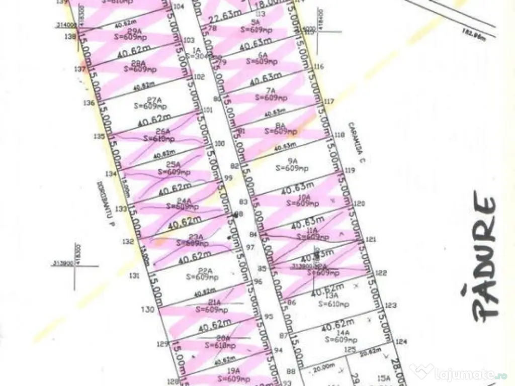 Loturi Teren Intravilan/Extravilan Craiova/Pielesti 609mp...
