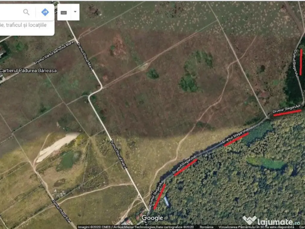 Teren Baneasa Drumul Stegarului Stradal 9000 mp New 2026
