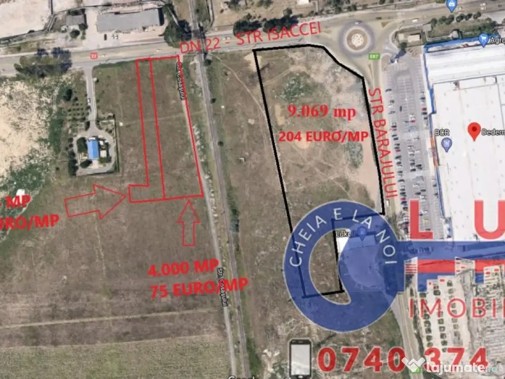 ID 7396 Teren Zona Dedeman 