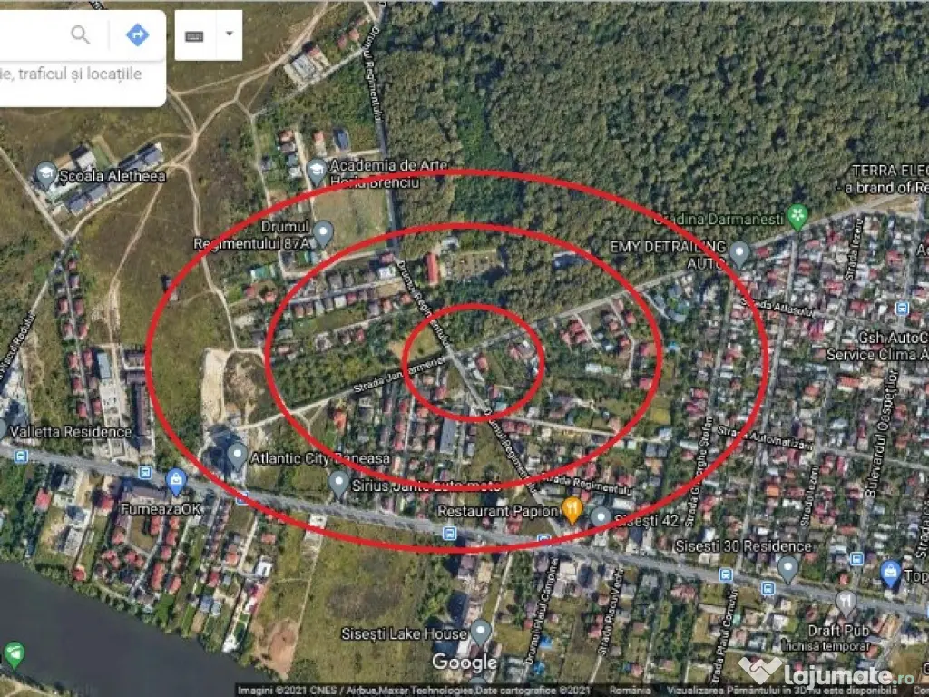 Teren Sisesti Regimentului Stradal 1000 mp New 2026 