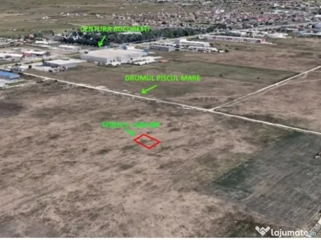 Teren Baneasa 864 Mp Piscul Mare New