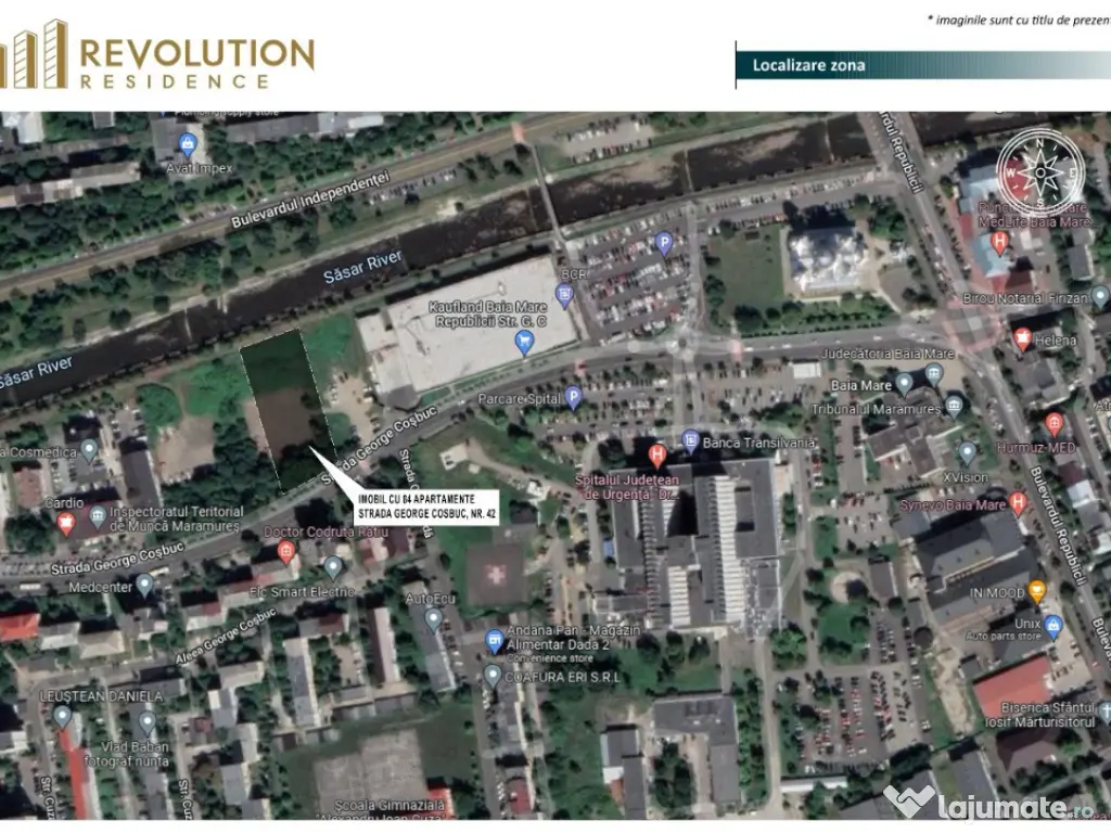 COMISION 0% - Spatii Comerciale – George Cosbuc 42,Baia Mare 