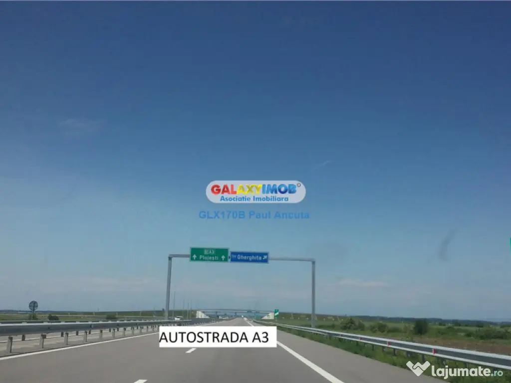 Teren Nod Autostrada A3 Gherghita industrial depozitare 4580