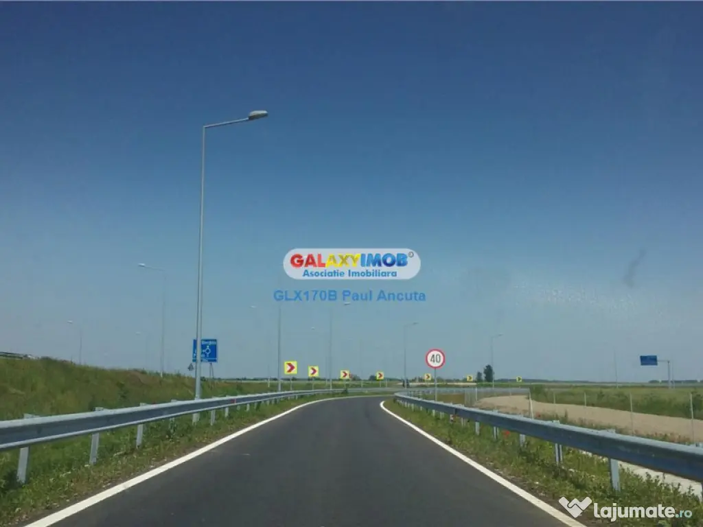 Teren Nod Autostrada A3 Gherghita industrial depozitare 4580