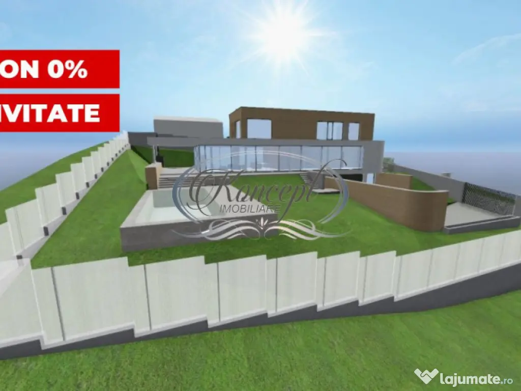 Exclusivitate 0% comision - Teren cu autorizatie pentru casa 