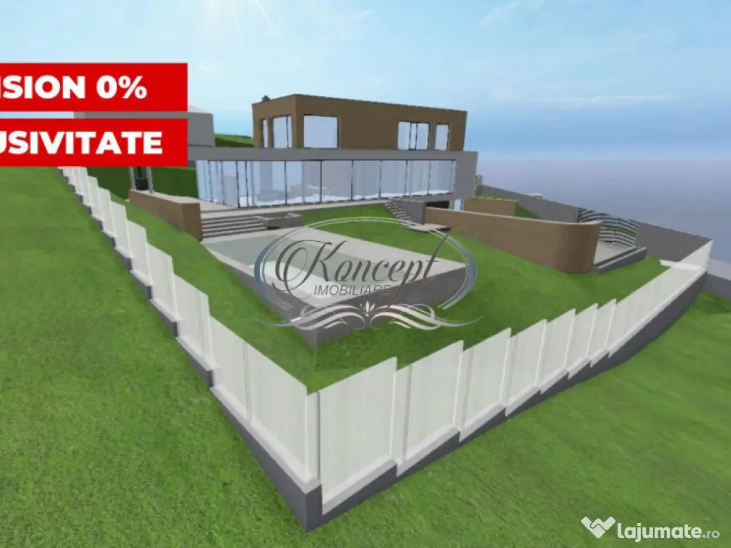 Exclusivitate 0% comision - Teren cu autorizatie pentru casa 