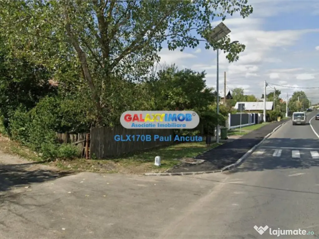 Teren Balotesti 16700 mp intravilan str Lunii apropiere util 