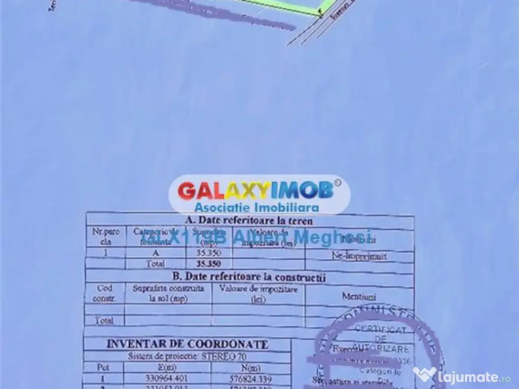 Teren 32000 mp Rudeni/Chitila deschidere 100 m centura Buc