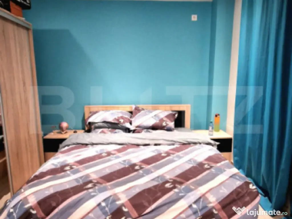 Apartament cu 2 dormitoare, gradina, bucatarie cu dining par