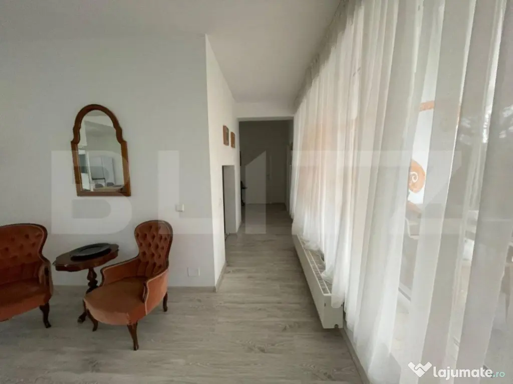 Apartament 3 camere 160mp+curte 300mp, AC, centrala termica,