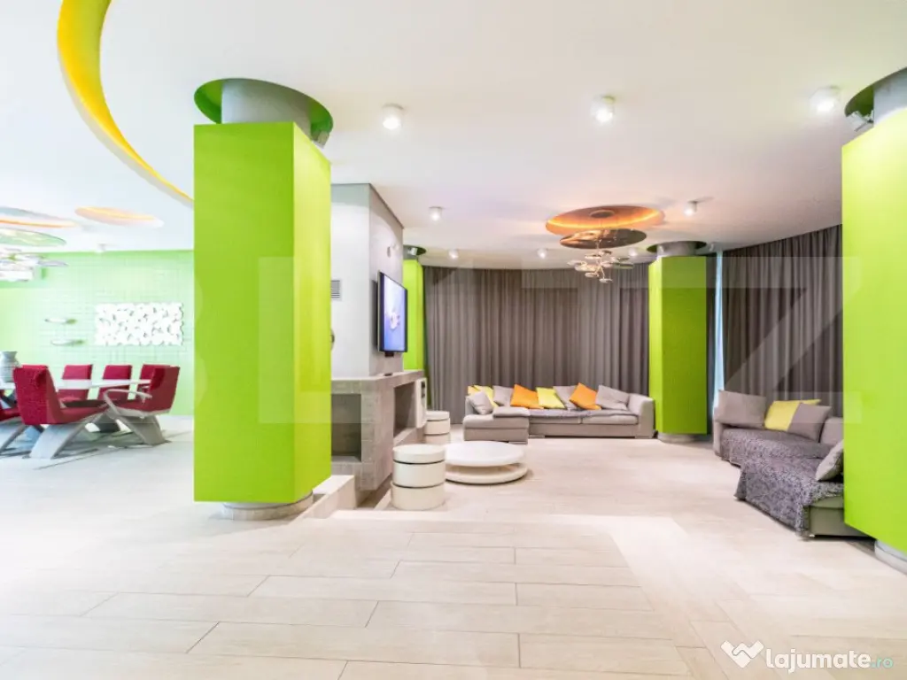 Vila, 8 camere, 790 mp utili, zona Lunei