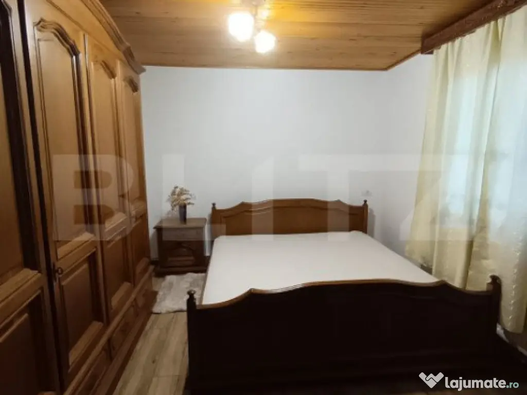 1 casă 160mp + 1 casă 110mp + garaj, pe teren 9ari, 2 căi