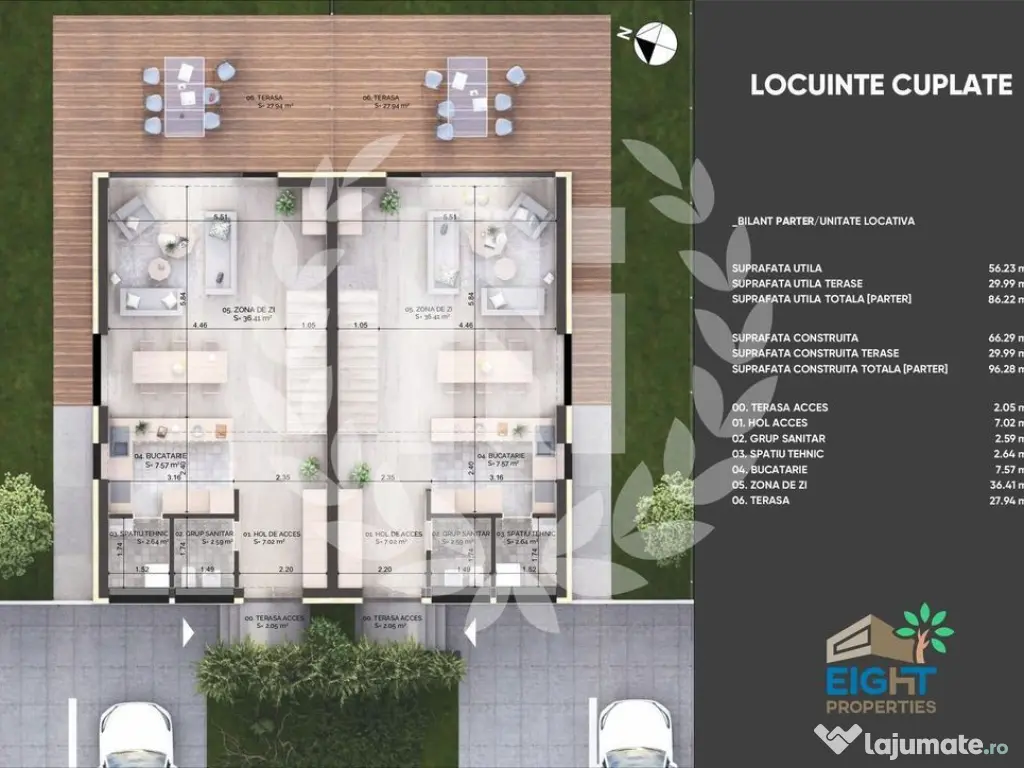 VILA DUPLEX 4 CAMERE 