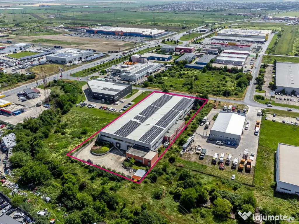 Oportunitate: Hală de producție și depozitare cu birou...