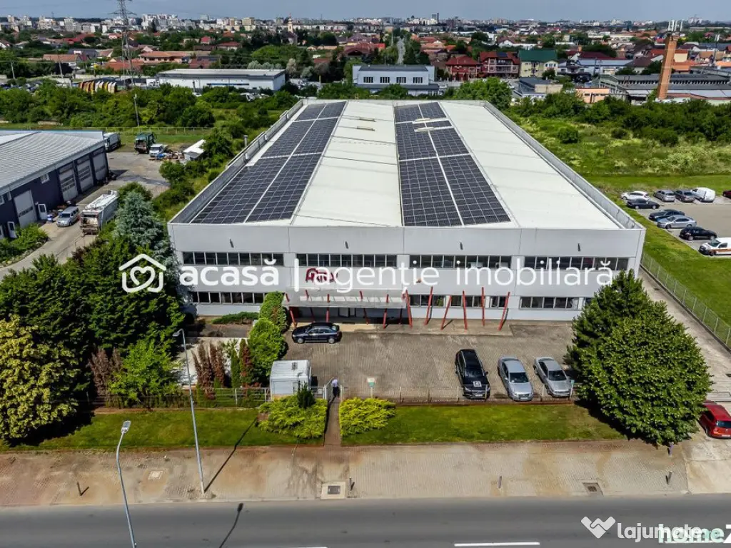 Oportunitate: Hală de producție și depozitare cu birou...