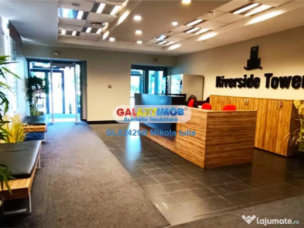 Spatii Birouri Riverside Tower de la 150mp-1042 mp - Metrou 