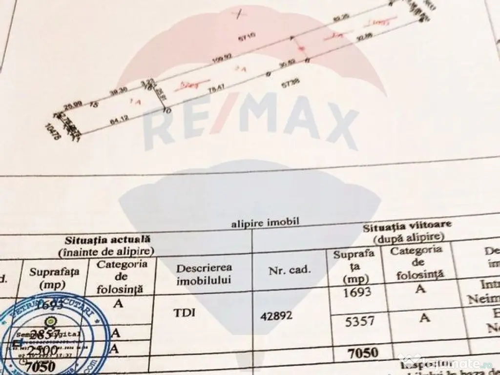 Teren intravilan, 7500 mp in Moara Carp / Strada Eternita...