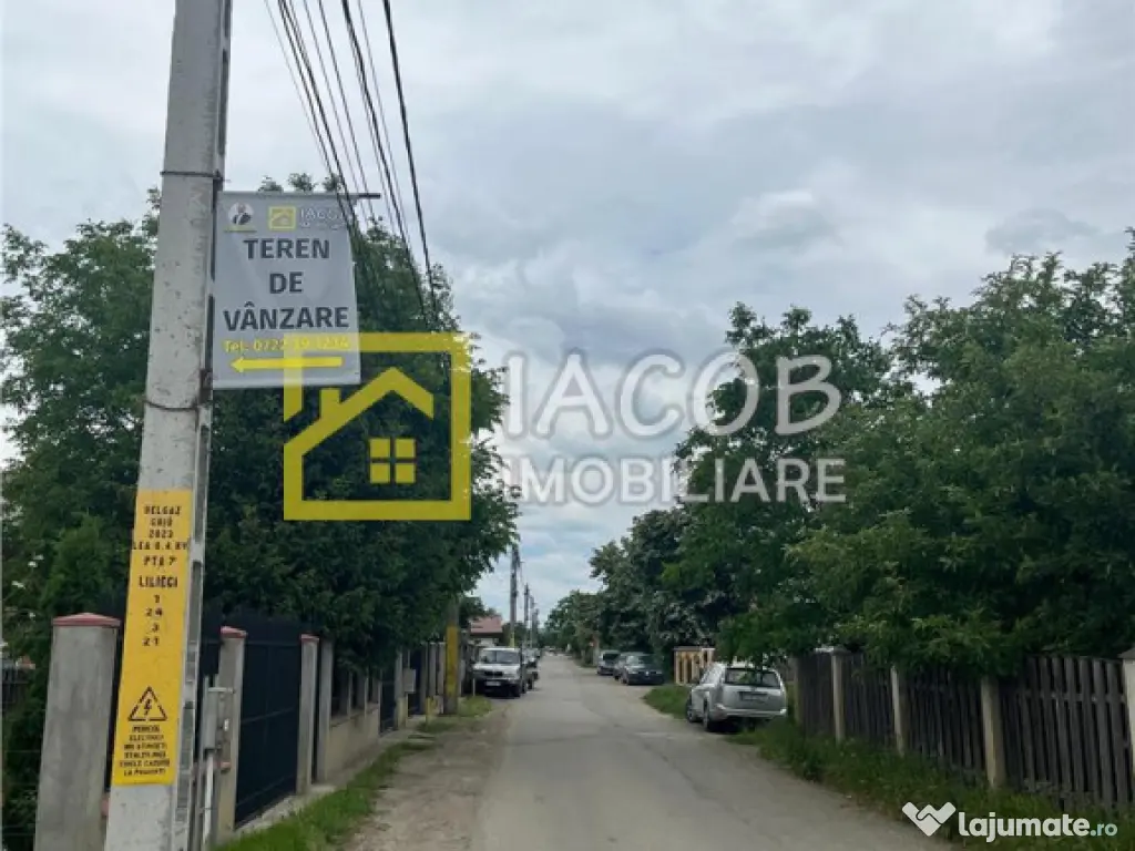 Teren intravilan Lilieci, Hemeius, Bacau