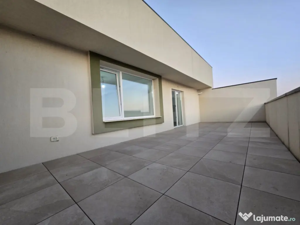 Apartament tip Penthouse cu 3 camere, 113 mp, zona Torontalu