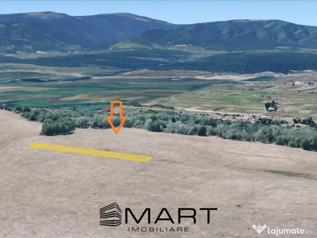 Teren extravilan 1300 mp, zona Selimbar (Mohu)