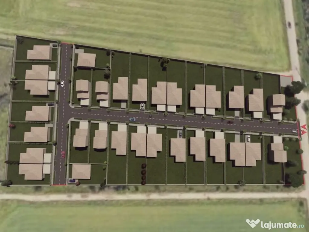 Teren de case în Sânnicolau Mic la 25 eur/mp 