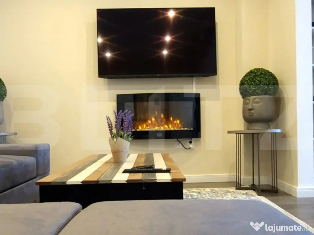 Apartament 2 camere, 54 mp, lux, finisat! Zona Teilor