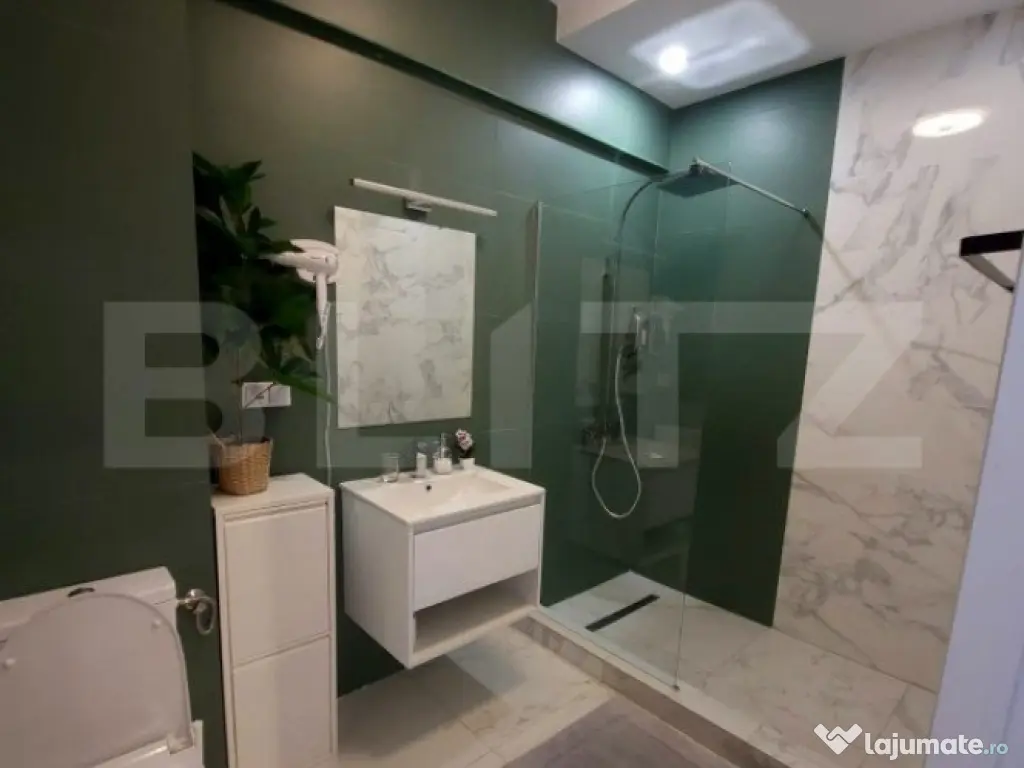 Apartament 2 camere, 54 mp, lux, finisat! Zona Teilor