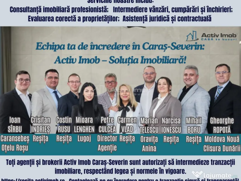 Teren Intravilan langa Dunare! Disponibil la 15 Euro/mp 